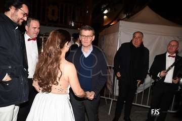 Feijóo en Los Llanos de Telde/Antonio Alí, TA y Francisco Javier Santana.